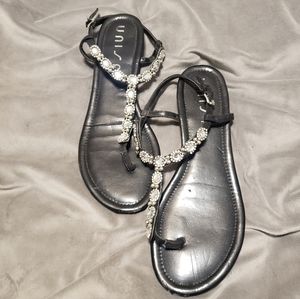 Unisa Rhinestone Sandals